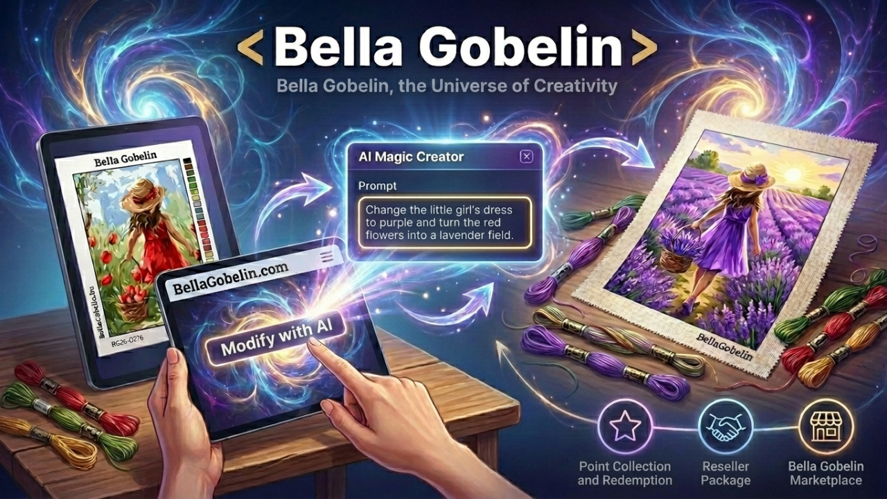 Kreator katalogów AI Magic – Bella Gobelin