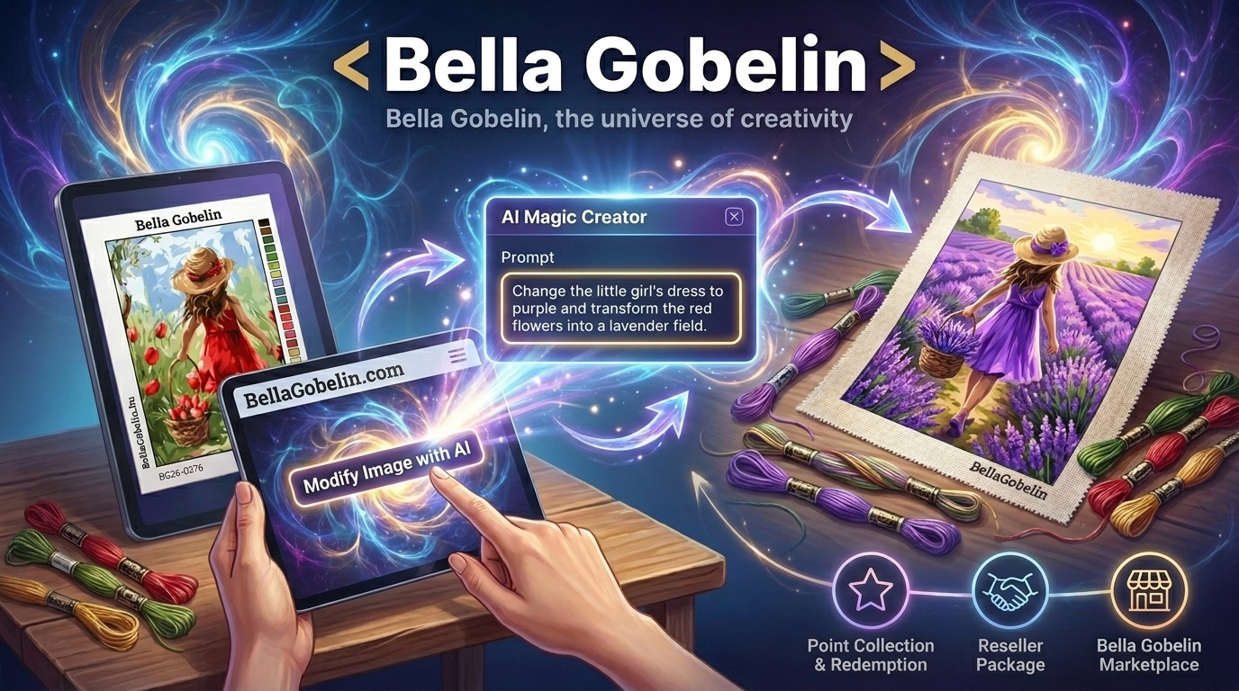 Kreator katalogów AI Magic – Bella Gobelin