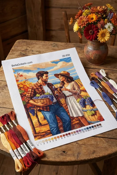 Walentynkowa jesień z gobelin-tapestry