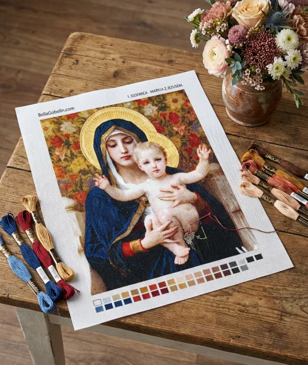 DZIEWICA - MARYJA Z JEZUSEM.