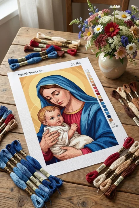 Maria i mały Jezu
