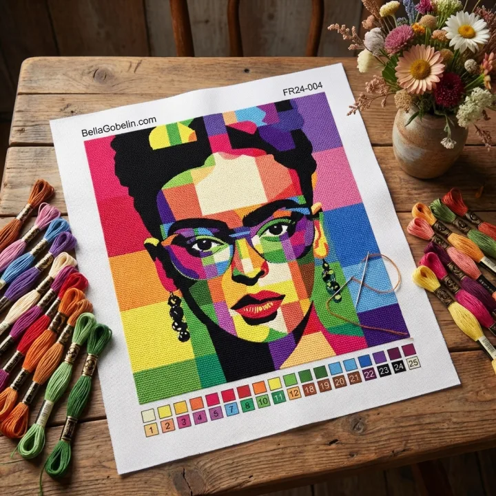 Nowoczesny portret Fridy Kahlo – FR24-004