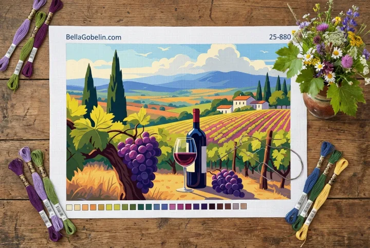 Toszkana, winnica, wino