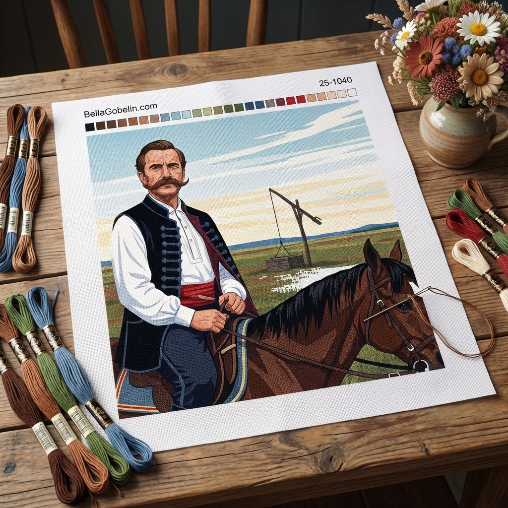 Portret Bandyka Betyara - Anioł Bandi