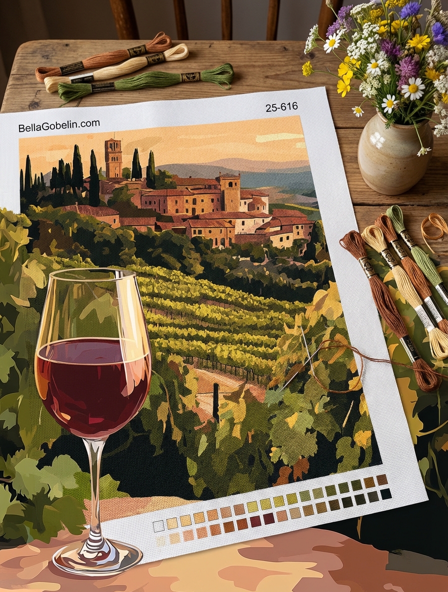 Piękna Toskania, Chianti, Wino