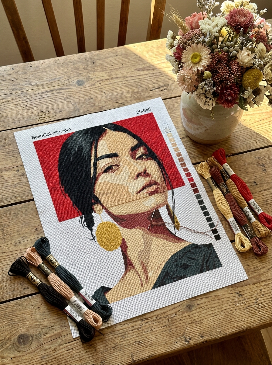 Portret dziewczyny meksykańskiej