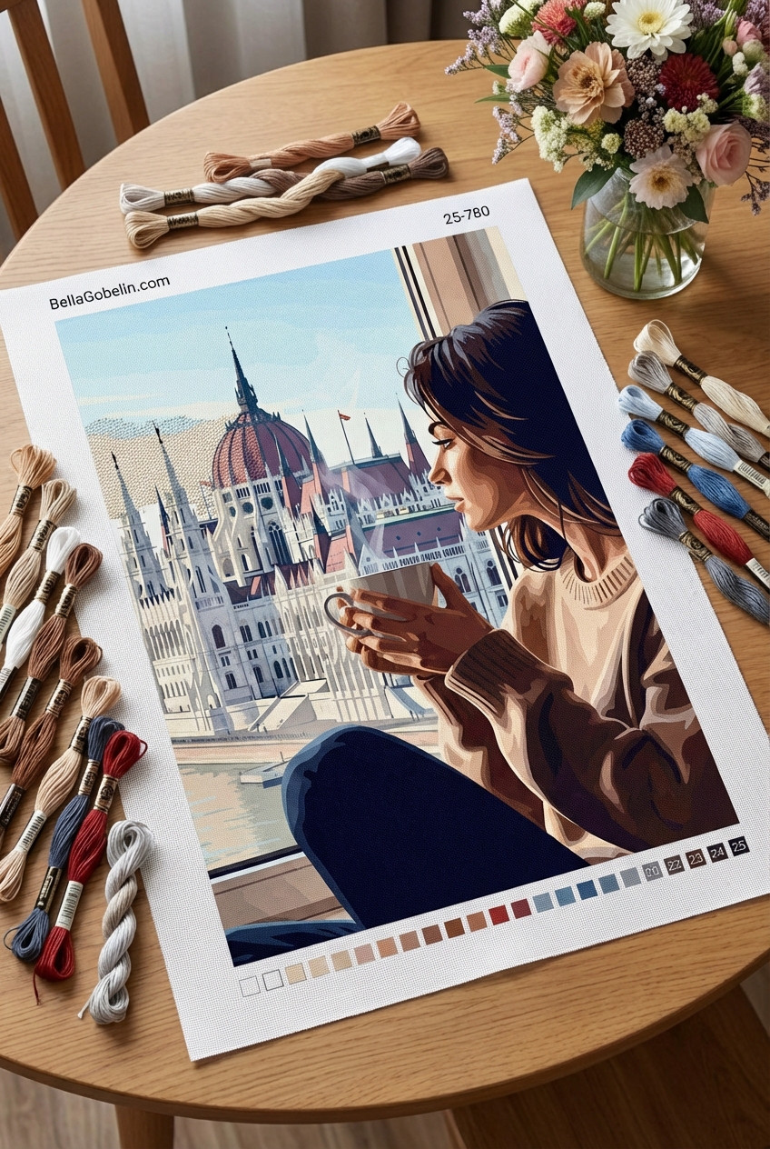 Portret kawowy przy Parliamente
