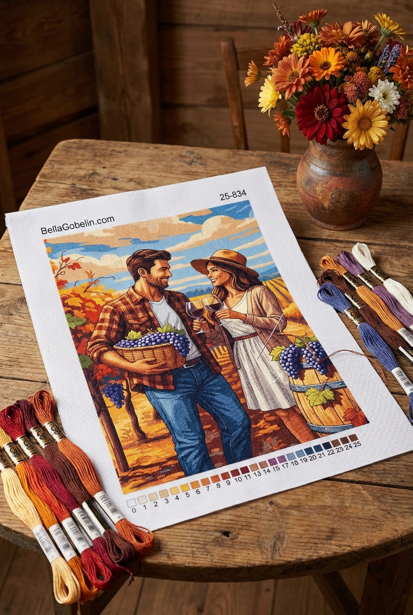 Walentynkowa jesień z gobelin-tapestry