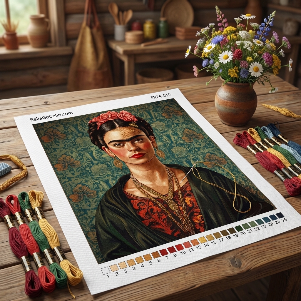 Portret Fridy Kahlo – FR24-019