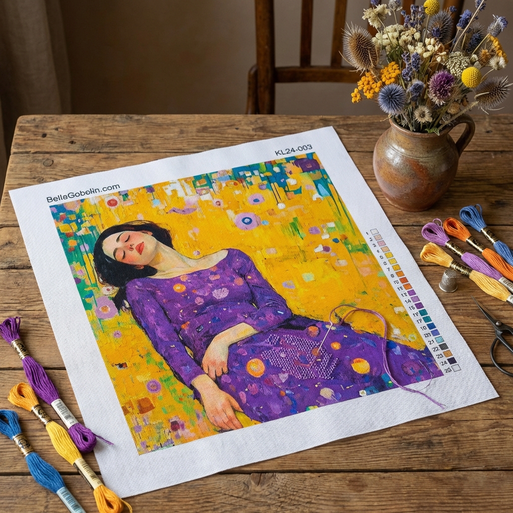 Styl Klimta: Odpoczynek – KL24-003