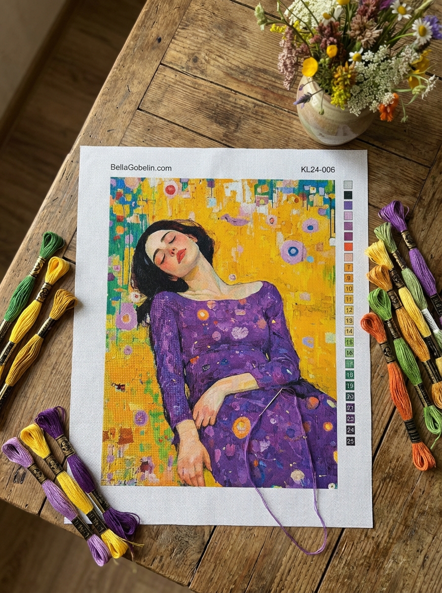 Styl Klimta: Odpoczynek – KL24-006
