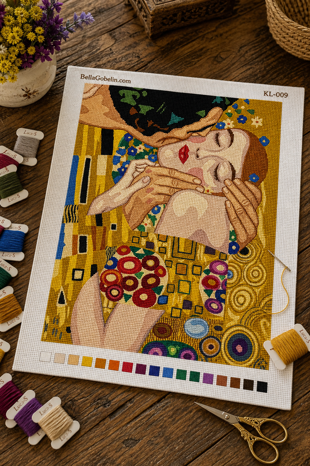 Klimt - Pocałunek