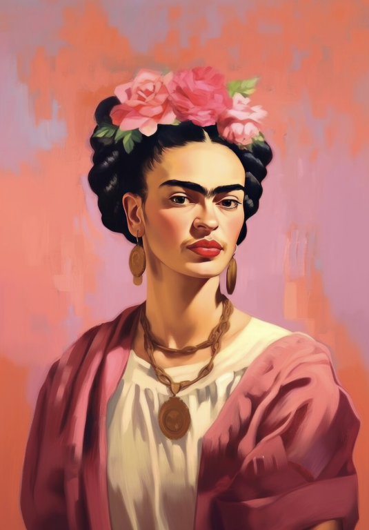Frida Kahlo modern portré – 24-087