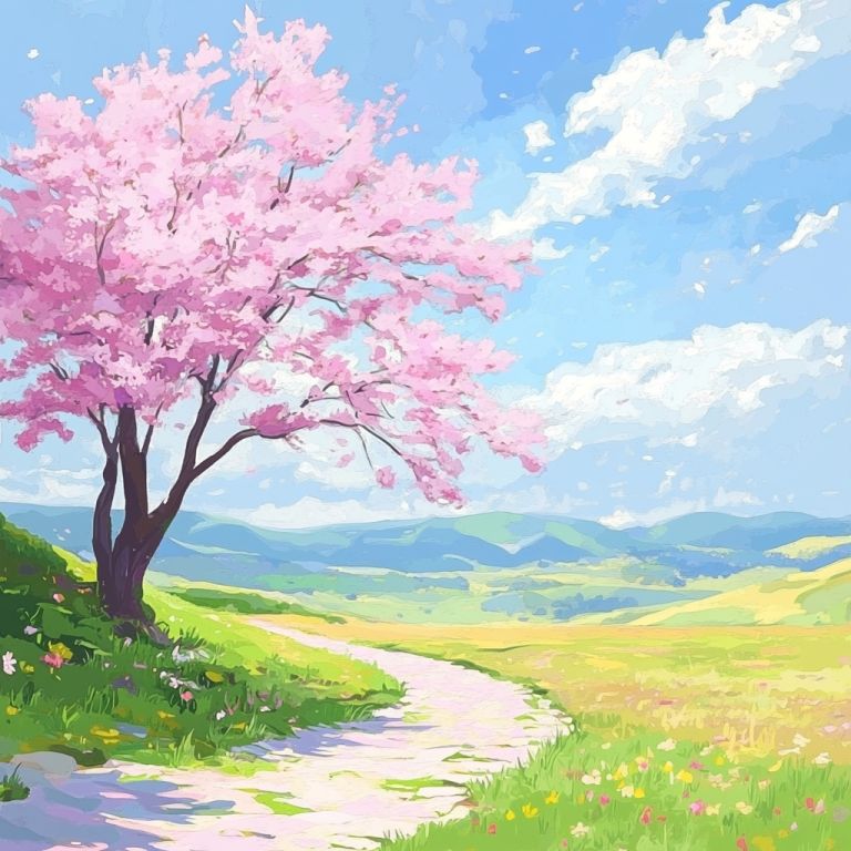 Tavaszi tájkép – 25-201