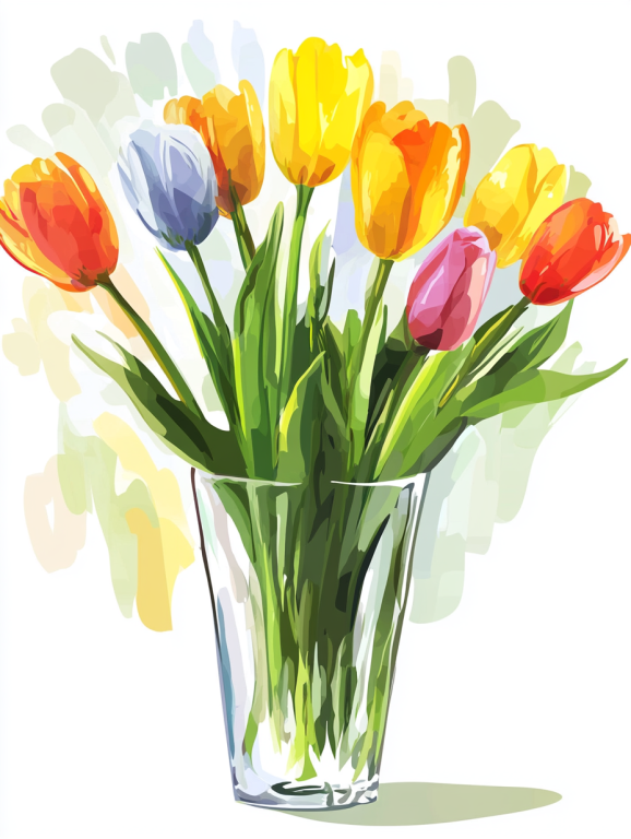 Tulipáncsokor – 25-259