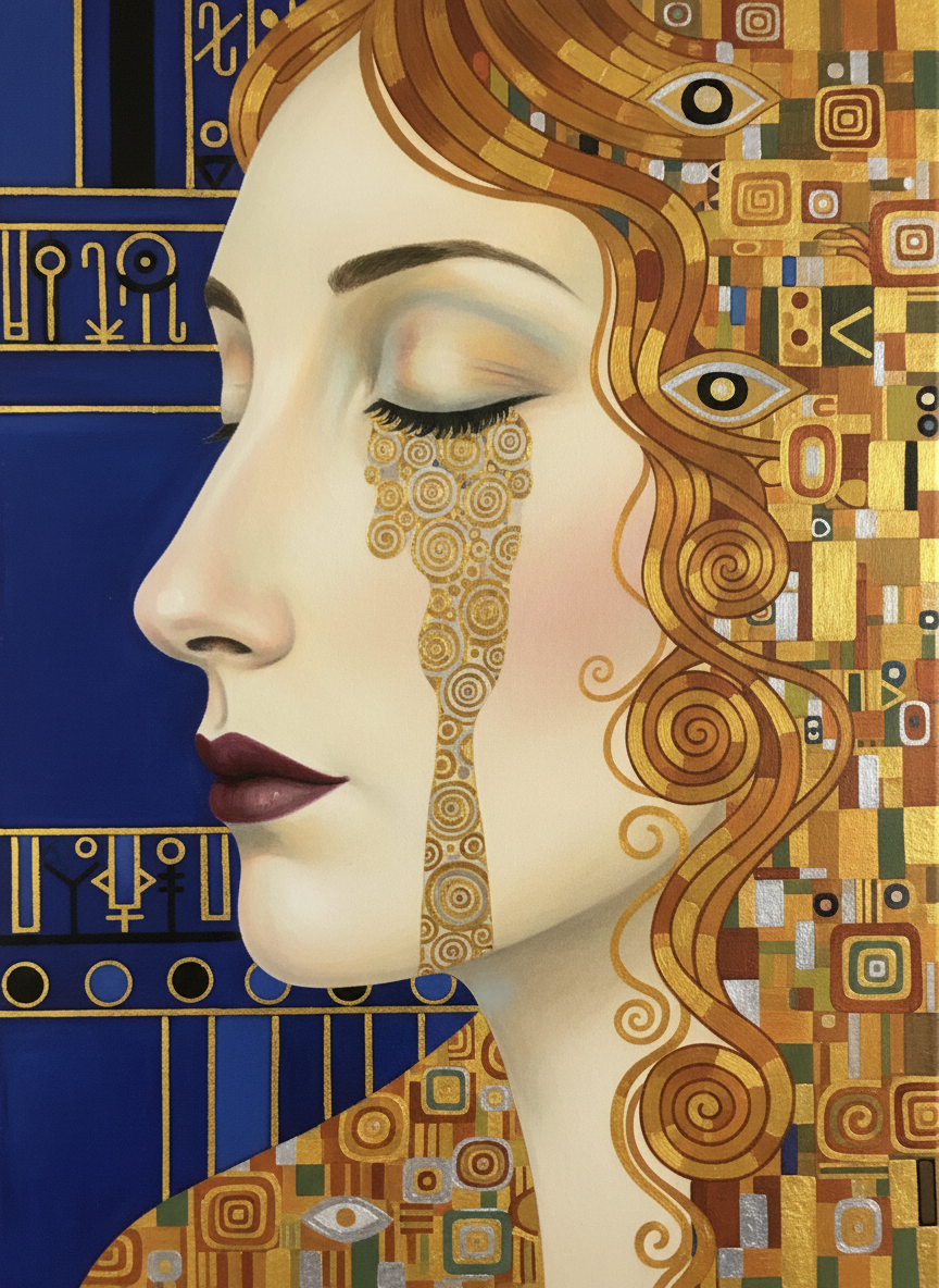 Klimt - Arany könnyek - Variáció 3