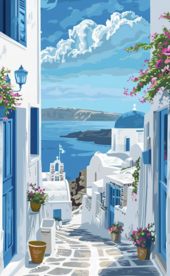 Cudowna Santorini