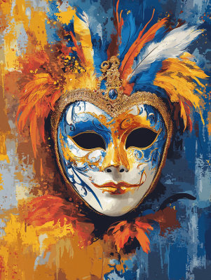 Maska karnawałowa