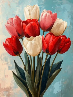 Bukiet tulipanów – 25-511