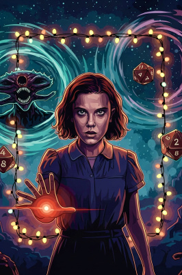 Stranger Things - portret Jedenastki