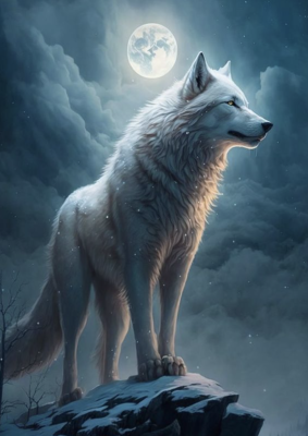Samotny wilk