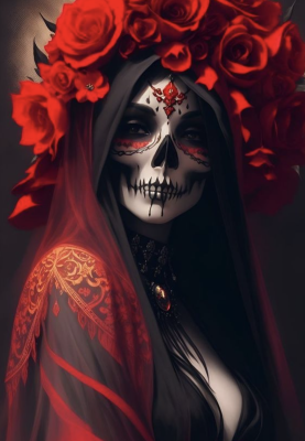 Meksykański temat Halloween – AR-337