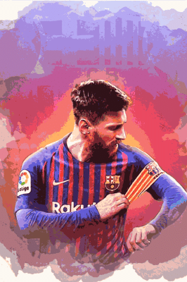 Seria znanych osobistości: Messi