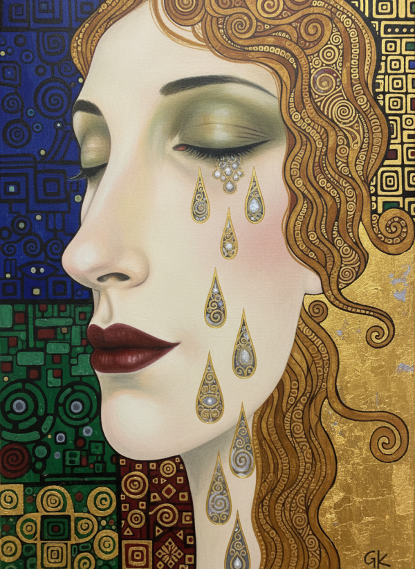 Klimt - Złote łzy - Wariacja 2