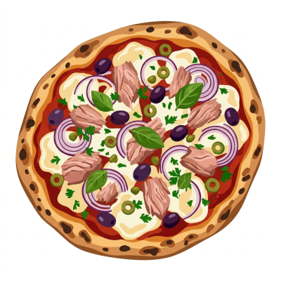 Pizza z tuńczykiem