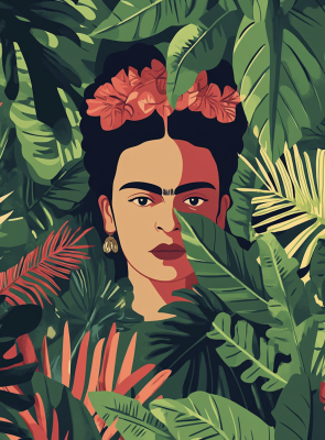 Portret Fridy Kahlo – FR24-001
