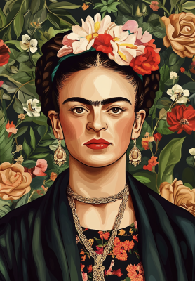 Portret Fridy Kahlo – FR24-002