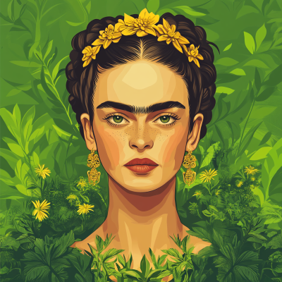 Portret Fridy Kahlo – FR24-012