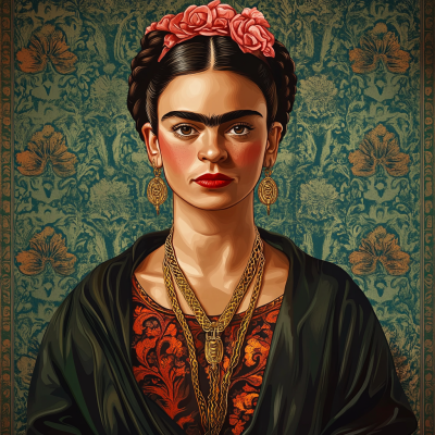 Portret Fridy Kahlo – FR24-019