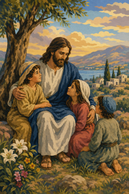 Jezus wśród dzieci