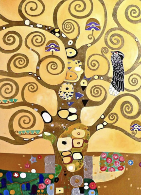 Obraz w stylu Klimta – KL-010