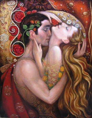 Obraz w stylu Klimta – KL-018