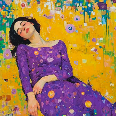 Styl Klimta: Odpoczynek – KL24-003