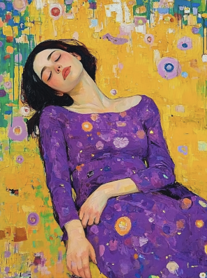 Styl Klimta: Odpoczynek – KL24-006