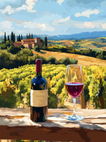 Toskański klimat, Chianti, Wino