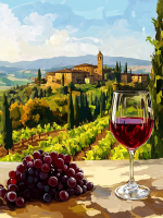 Toskania, Chianti, Wino