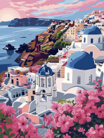 Santorini gobelin