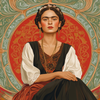 Portret Fridy Kahlo – FR24-007